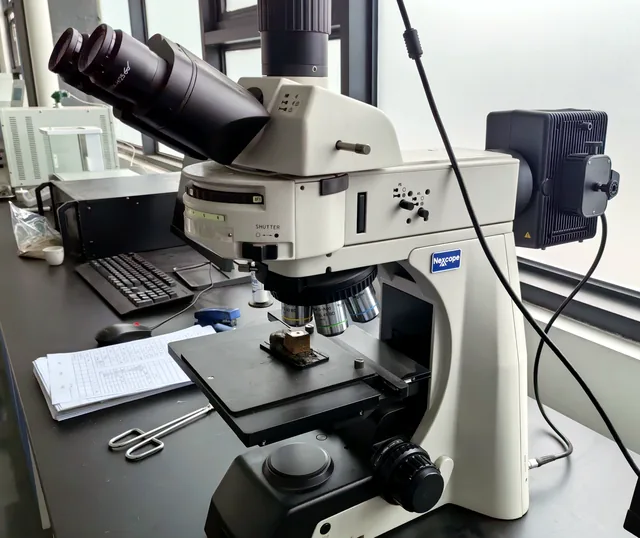 Metallographic microscope used for casting material structure inspection
